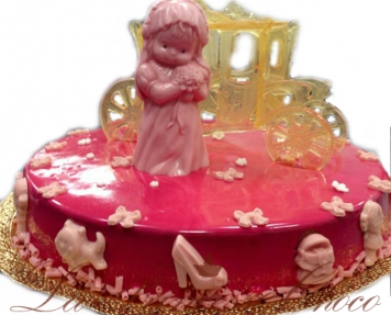 Торт "Принцесса с каретой" от 2 кг