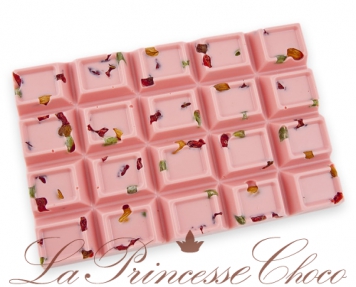 Шоколад розовый со вкусом клубники XXL, 800 г.